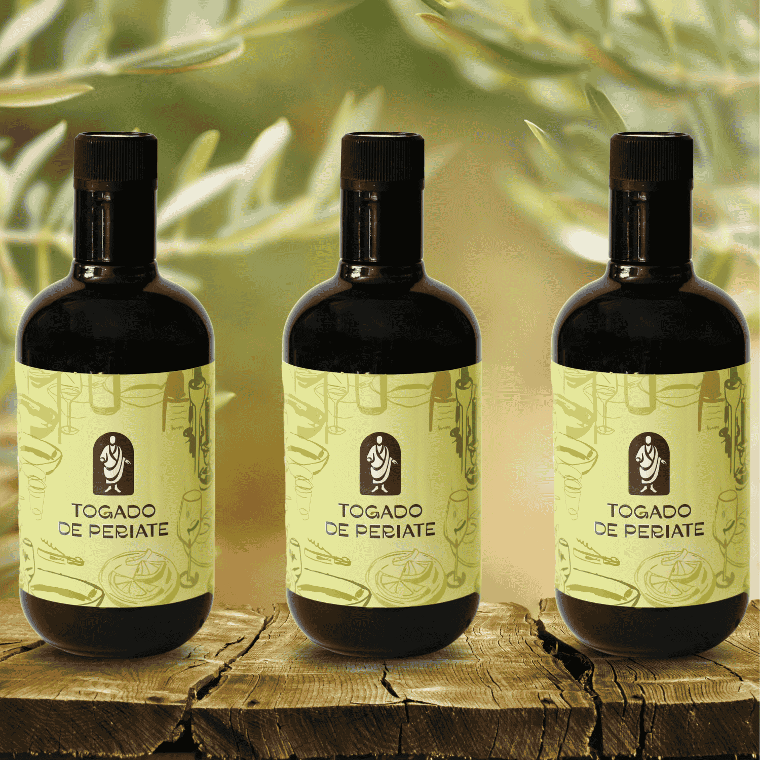 Pack 3 Botellas Aceite de oliva virgen extra Picual 500ml - Imagen 2