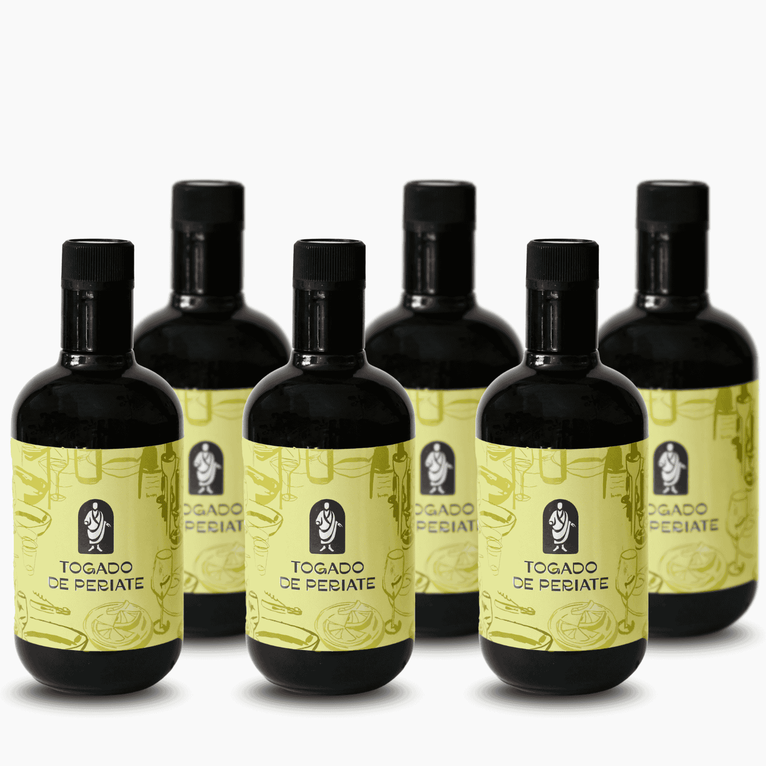 Pack-6-Botellas-Aceite-de-oliva-virgen-extra-Picual-500ml-Togado-de-Periate